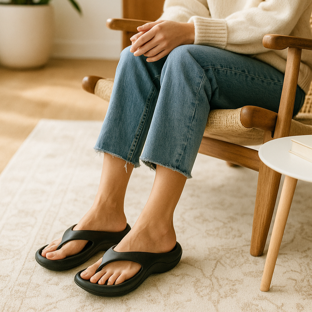 Pillow Arch Support Flip Flops