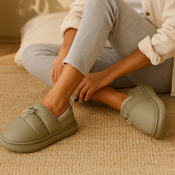 Pillow Puff Slippers-Pillow Slides